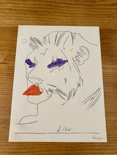Andy warhol lion bolaffi - warhol,