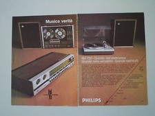 advertising Pubblicità 1972 PHILIPS RH 720
