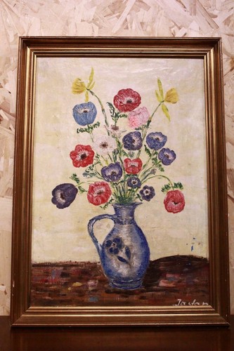 Dipinto quadro olio su - su, tela