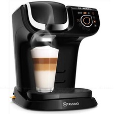 Tassimo Bosch My Way Pulsanti Touch Serbatoio 1,3L Nero Cialde Macchina Caffè TAS6502GB 