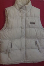 Giubbotto da donna nero  + Giubbotto senza maniche colore bianco sporco - tg 42 