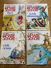 4 fascicoli di Fiabe sonore Fabbri Editori 2000