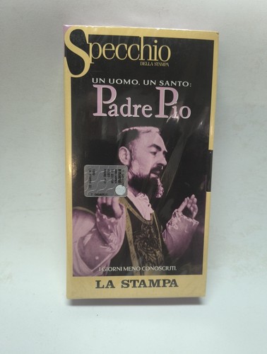Vhs film padre pio uomo - un, un