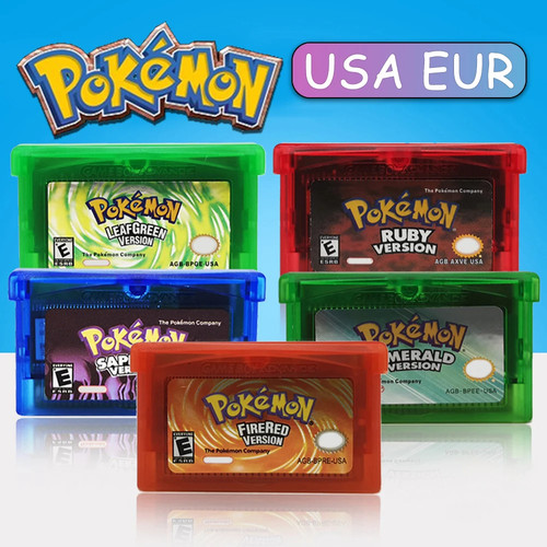 Gba pokémon game cartridge - pokémon,