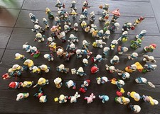 90 Rare Smurfs Puffi Peyo SCHLEICH Anni70/80 Made Hong Kong/Germany. Vintage