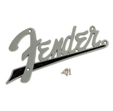 New plaque ampli logo fender - new,