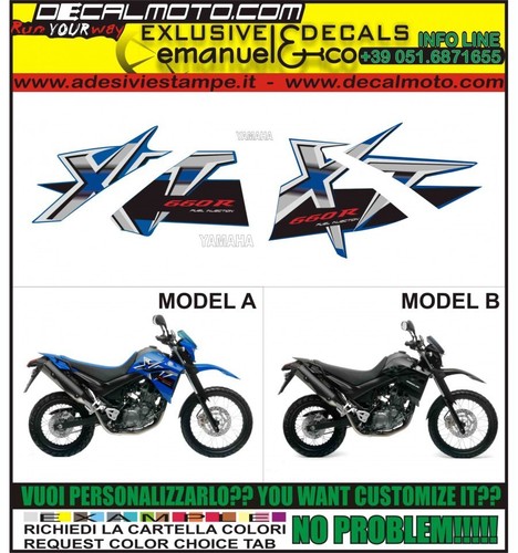 Adesivi 660 2008 kit - ,