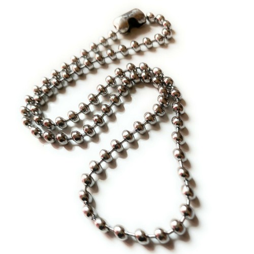 Collana catena soldato - , in