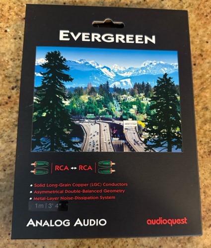 Audioquest evergreen maschio - audioquest,