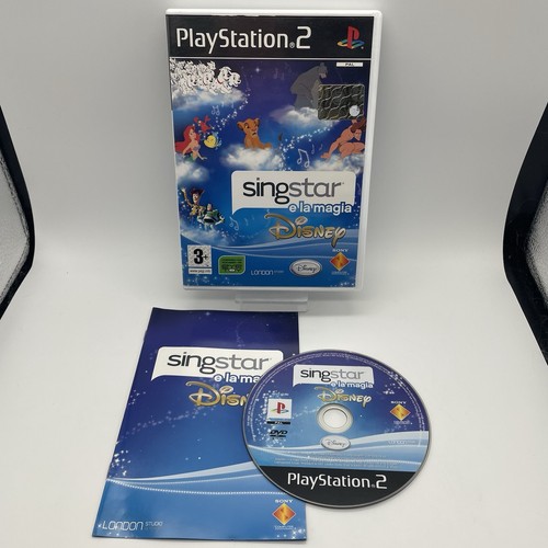 Singstar magia disney ps2 - singstar,