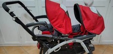 passeggini gemellare usato