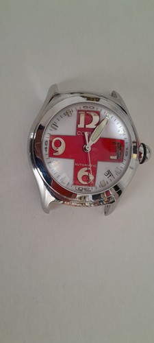 Corum bubble red cross full - cross,