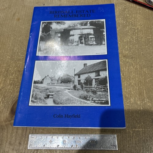 Birdsall estate remembered - estate,
