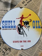 INSEGNA SMALTATA PORCELLANA 12