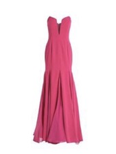 Abito vestito senza spalline