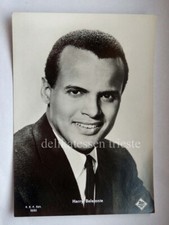 HARRY BELAFONTE attore cinema film vecchia cartolina 3650