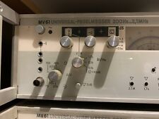 PRÄCITRONIC MV61 PEGELMESSER 200HZ- 2,1 MHZ voltmetro Selettivo