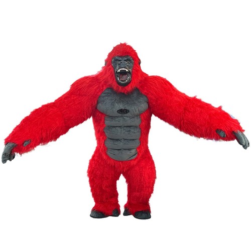 Costume gonfiabile gorilla