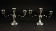 Coppia di candelabri vintage