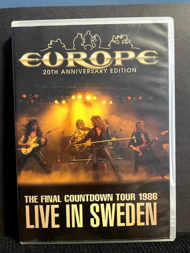 Europe live rock music dvd - live,