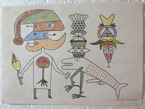 Victor brauner disegno - disegno, su