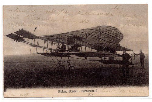 Biplano bonnet cartolina - -,