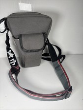 Vintage Originale Walt Disney Mondo Fotocamera Telefono Viaggi Borsa Con Cinghia