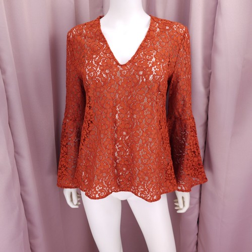 Blusa donna zara - blusa, arancione