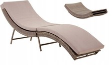 Sedia Sdraio in Technorattan