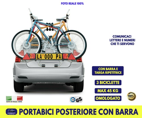 Portabici posteriore chevrolet - posteriore,