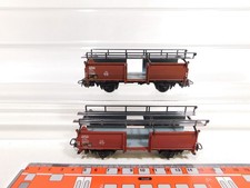 Märklin H0 AC 2x 4612 Merci Carrozza Trasporto Autovetture Spento 52 DB 1x Largh