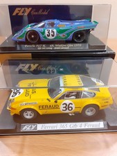 SLOT.IT - 2 FLY CarModel Ferrari 365 Gtb 4 Feraud - Porsche917 K 1970