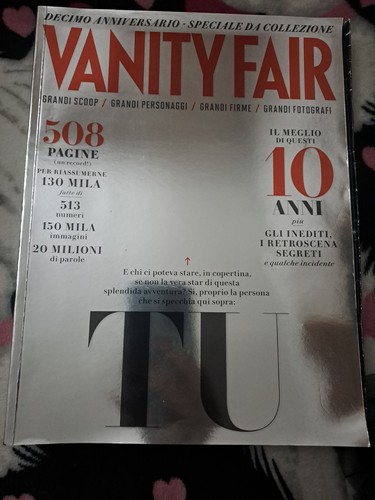 Rivista vanity fair - vanity, decimo