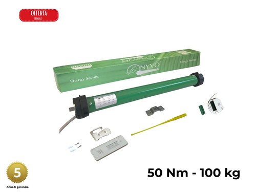 Motore tapparelle 100 nm - kg-50,