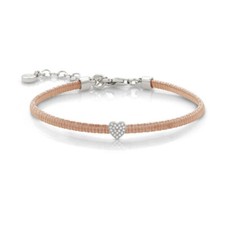 Bracciale Donna NOMINATION FLAIR 144872/011 Argento 925% Cuore Rosè Swarovski
