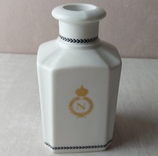 Ancien vase, décor Napoléon, en porcelaine, Solim de Limoges
