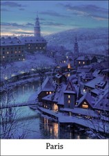 CARTOLINA POST CARD PARIGI