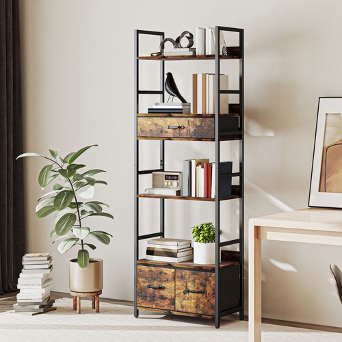 Homcom libreria industriale - homcom,