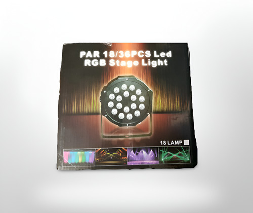Par led rgb stage - par, 18/36