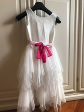 Vestitino elegante bianco bambina 9 anni - prima comunione