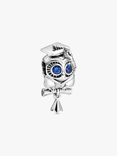 Charm pandora gufo laureato - pandora,