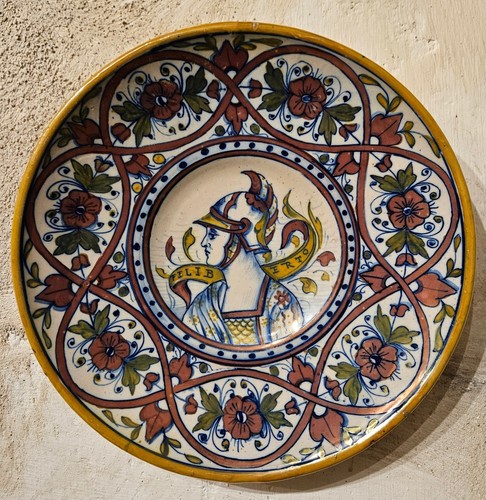 Piatto lustro gualdo - a, lustro,
