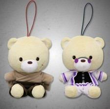 Set di 2 mascotte orso costume
