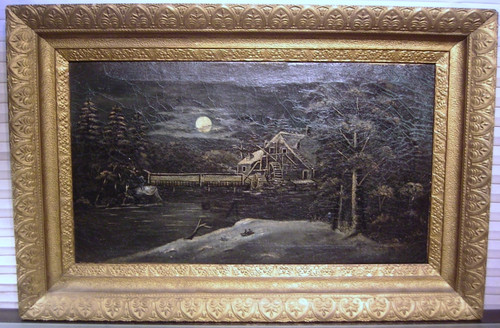Antico paesaggio notturno