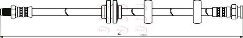 Tubo flessibile freno apec - flessibile,