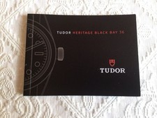 Libretto Booklet Tudor Heritage Black Bay 36 Codice 585.99 CH HK - 7.2016 Cinese