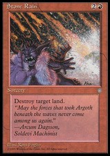 MTG STONE RAIN EXC - PIOGGIA