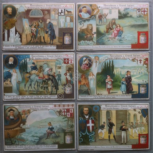 Figurine liebig italia sang - liebig,