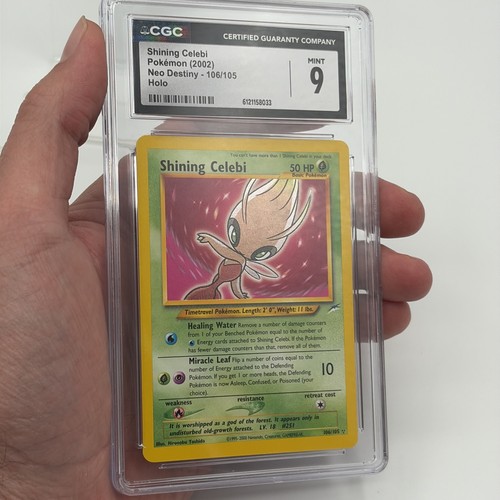 Pokemon shining celebi neo - shining,