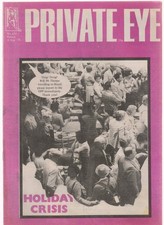 Private eye magazine issue - eye,
